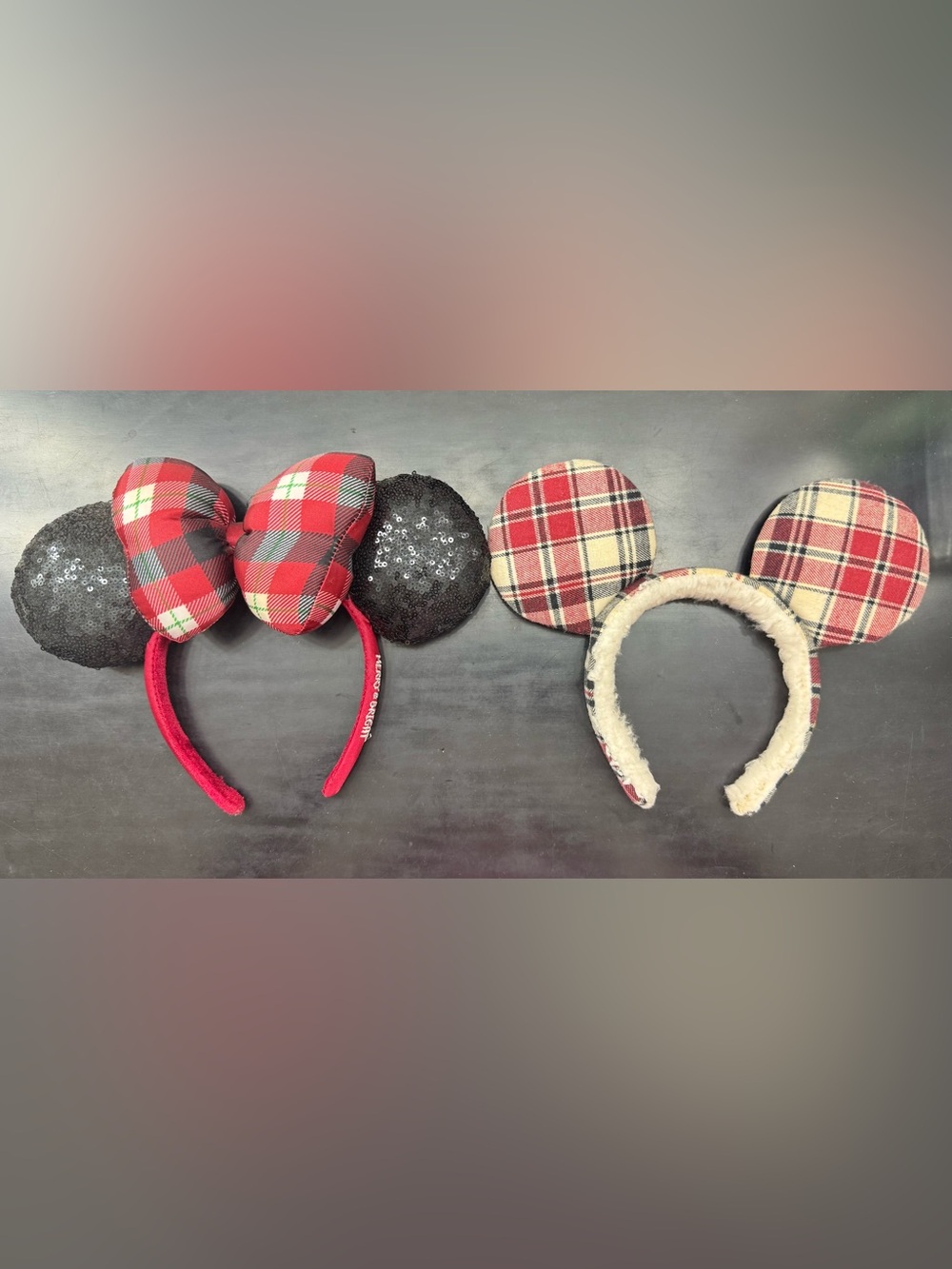 Christmas Disney Ears Bundle / Headband Duo